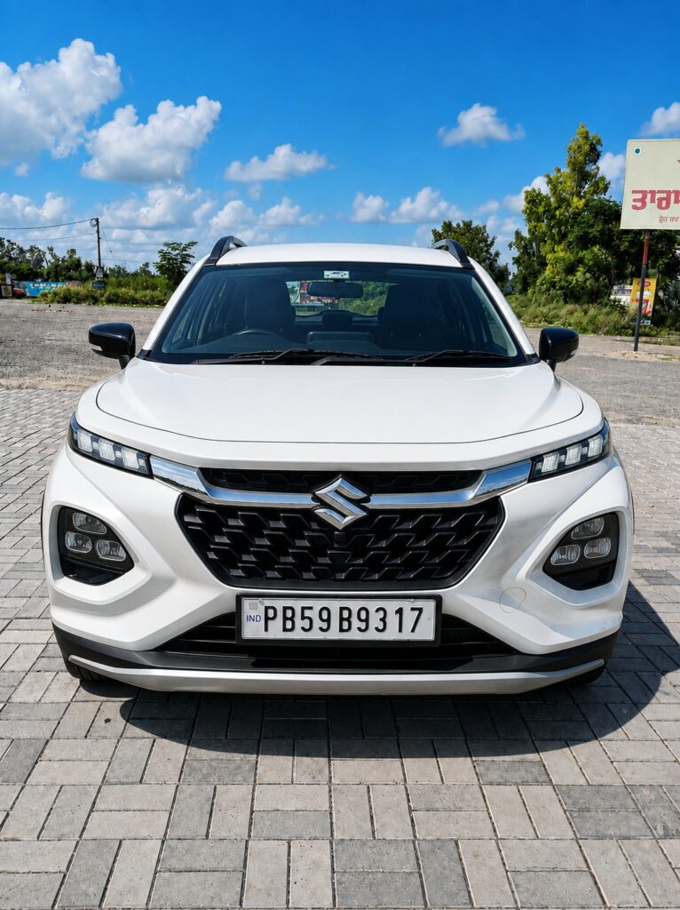 Maruti Suzuki Fronx self drive rental car in Punjab by Jaggi Tour & Travel
