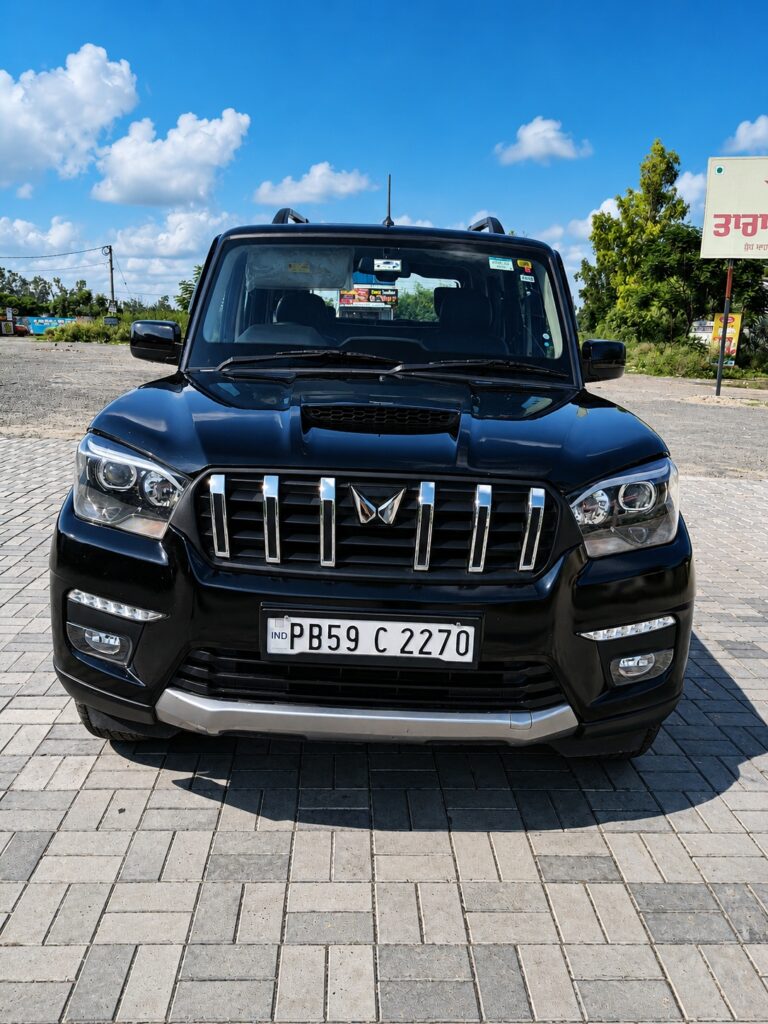 Mahindra Scorpio S11 self drive rental car in Punjab by Jaggi Tour & Travel